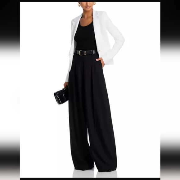 L'AGENCE Brooke Double Breast Knit Blazer - Picture 2 of 13